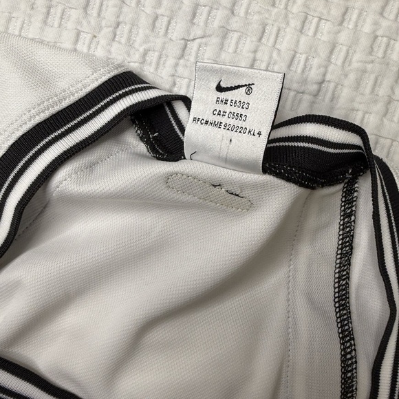 Vintage Nike Dress Womens Large White Block Stitch Court Polo Tennis Fit Y2K - Picture 9 of 16